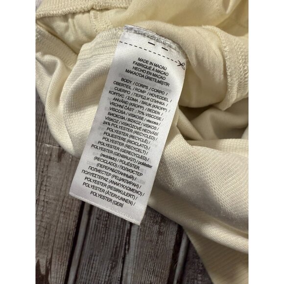 Lauren Ralph Lauren Viscose bland Sweatpants Size L color cream NWT mspr 125 - Picture 4 of 4